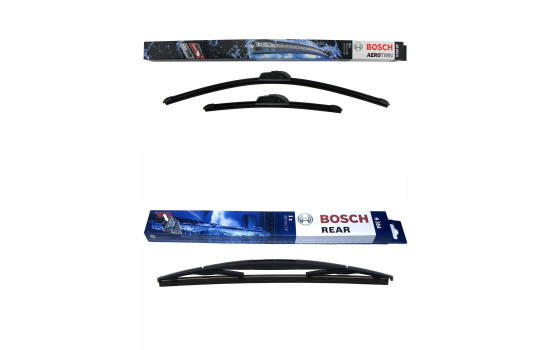 Bosch vindrutetorkarblad värdepaket AR654S + H354