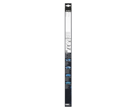 Bosch vindrutetorkarblad värdepaket AR655S + H400, bild 28