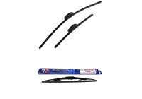 Bosch vindrutetorkarblad värdepaket AR704S + 400U