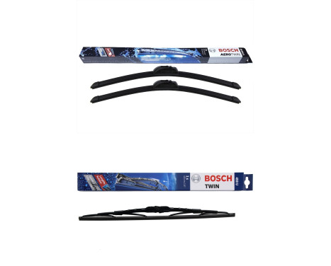 Bosch vindrutetorkarblad värdepaket AR801S + 450U