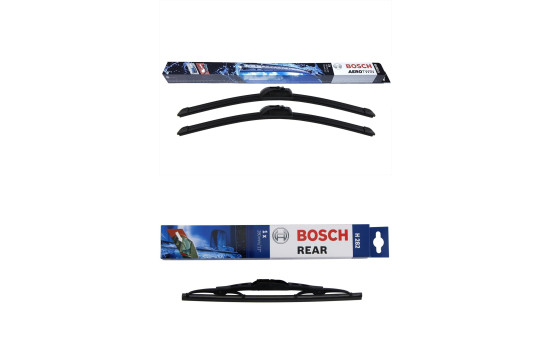 Bosch vindrutetorkarblad värdepaket AR801S + H282