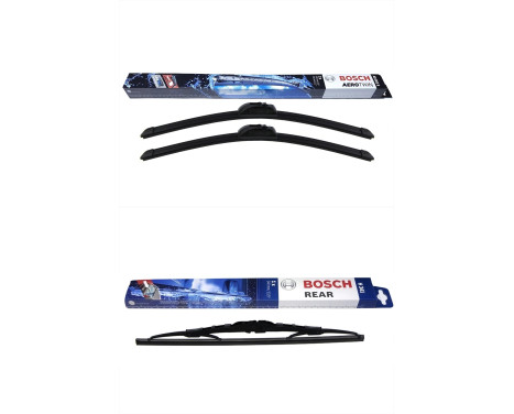Bosch vindrutetorkarblad värdepaket AR801S + H341