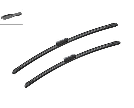 Bosch vindrutetorkare Aerotwin A108S - Längd: 550/500 mm - set med torkarblad för, bild 5
