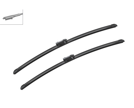 Bosch vindrutetorkare Aerotwin A129S - Längd: 630/630 mm - set med torkarblad för, bild 5
