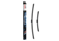 Bosch vindrutetorkare Aerotwin A432S - Längd: 650/380 mm - set med torkarblad för