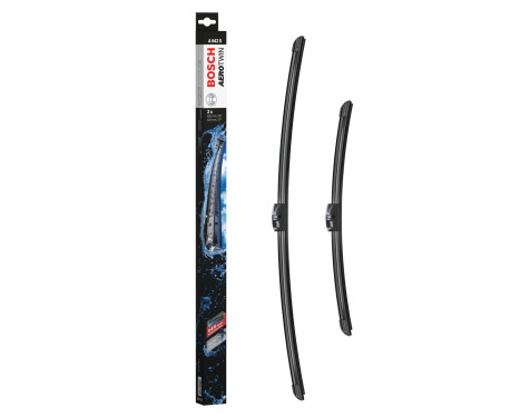 Bosch vindrutetorkare Aerotwin A642S - Längd: 650/425 mm - set med torkarblad för
