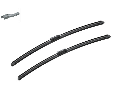 Bosch vindrutetorkare Aerotwin - A825S Längd: 600/600 mm - set med torkarblad för, bild 5