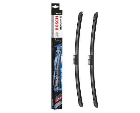 Bosch vindrutetorkare Aerotwin A916S - Längd: 475/475 mm - set med torkarblad för
