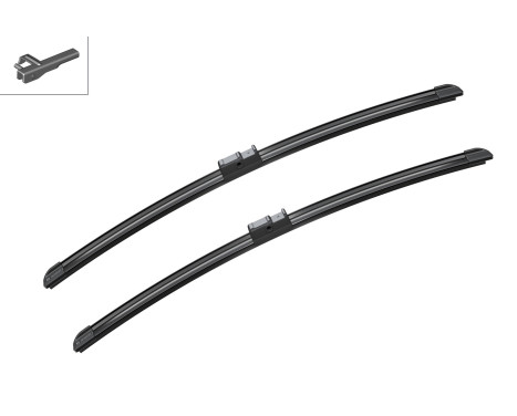 Bosch vindrutetorkare Aerotwin A923S - Längd: 530/530 mm - set med torkarblad för, bild 5