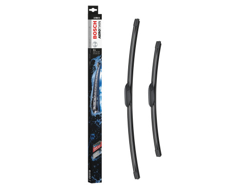 Bosch vindrutetorkare Aerotwin - A984S - Längd: 650/475 mm - set med torkarblad för