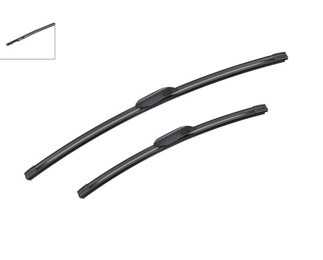Bosch vindrutetorkare Aerotwin - A984S - Längd: 650/475 mm - set med torkarblad för, bild 5