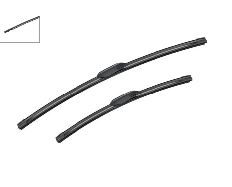 Bosch vindrutetorkare Aerotwin - A984S - Längd: 650/475 mm - set med torkarblad för, bild 6