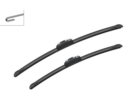 Bosch vindrutetorkare Aerotwin AR728S - Längd: 550/475 mm - set med torkarblad för, bild 8