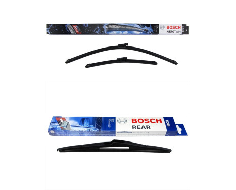 Bosch Vindrutetorkare rabattsats fram + bak A414S+H304