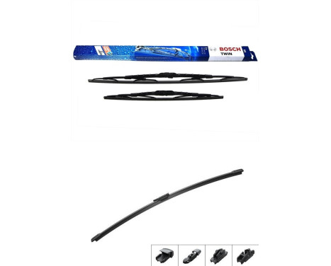 Bosch Vindrutetorkare rabattsats fram + bak