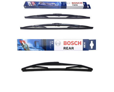 Bosch Vindrutetorkare rabattsats fram + bak
