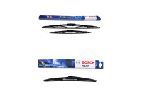 Bosch Vindrutetorkare rabattsats fram + bak