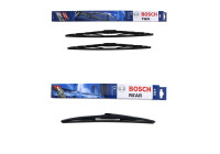 Bosch Vindrutetorkare rabattsats fram + bak