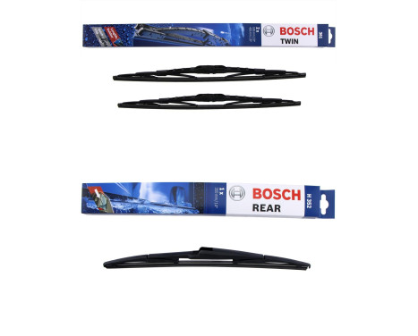 Bosch Vindrutetorkare rabattsats fram + bak
