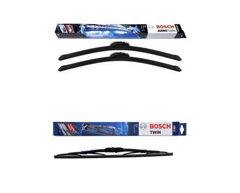 Bosch Vindrutetorkare rabattsats fram + bak