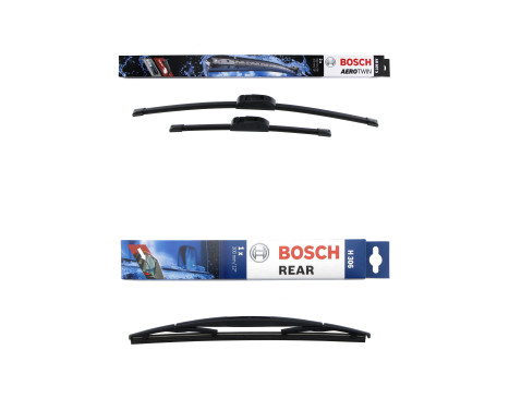 Bosch Vindrutetorkare rabattsats fram + bak
