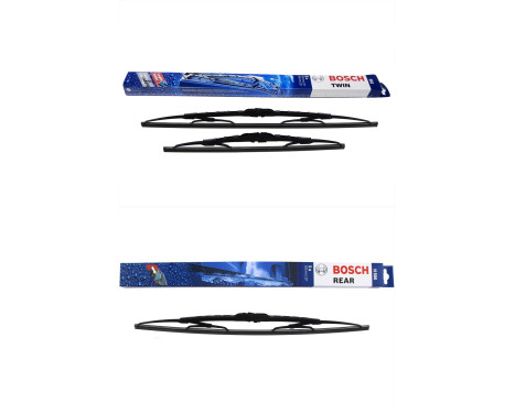 Bosch Vindrutetorkare rabattsats fram + bak