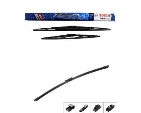 Bosch Vindrutetorkare rabattsats fram + bak