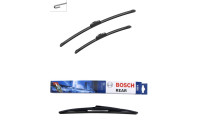 Bosch Vindrutetorkare rabattsats fram + bak