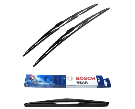 Bosch Vindrutetorkare rabattsats fram + bak