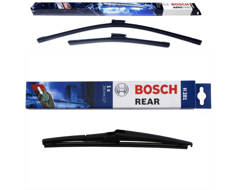 Bosch Vindrutetorkare rabattsats fram + bak