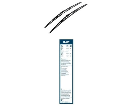 Bosch Vindrutetorkare rabattsats fram + bak