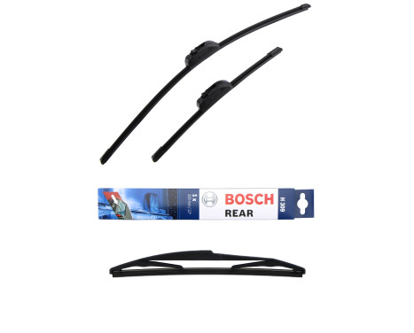 Bosch Vindrutetorkare rabattsats fram + bak