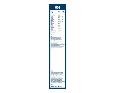 Bosch Vindrutetorkare rabattsats fram + bak, bild 11