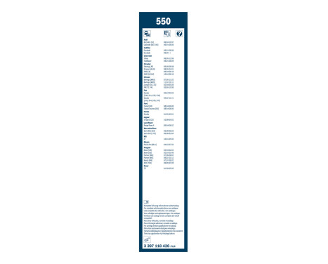Bosch Vindrutetorkare rabattsats fram + bak, bild 11