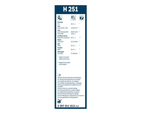 Bosch Vindrutetorkare rabattsats fram + bak, bild 15