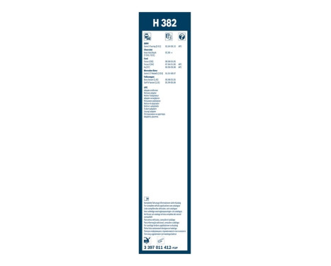 Bosch Vindrutetorkare rabattsats fram + bak, bild 13