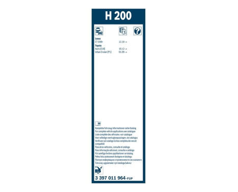 Bosch Vindrutetorkare rabattsats fram + bak, bild 18