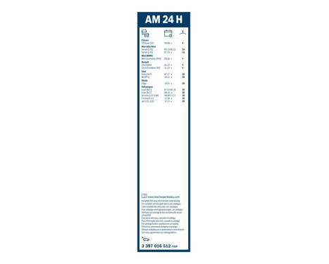 Bosch Vindrutetorkare rabattsats fram + bak, bild 16