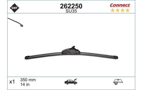 SU35 Vindrutetorkarblad Uppgradering 35cm 262250 SWF
