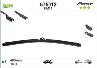 Torkarblad 575012 Valeo