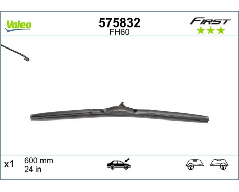 torkarblad 575832 Valeo, bild 2