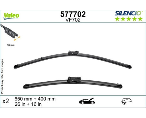 Torkarblad 577702 Valeo
