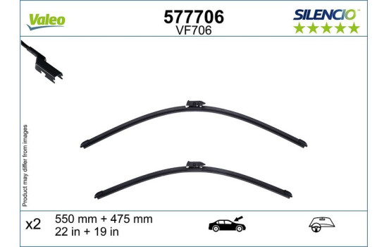 Torkarblad 577706 Valeo
