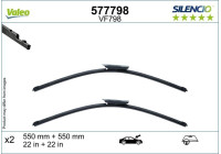 Torkarblad 577798 Valeo
