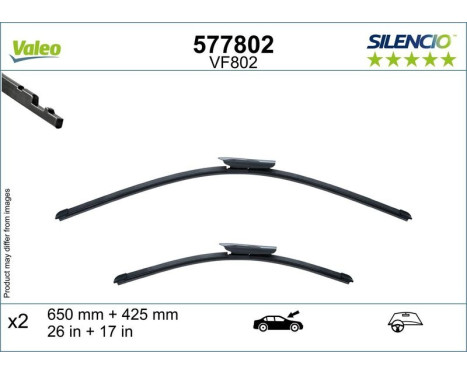 Torkarblad 577802 Valeo, bild 2