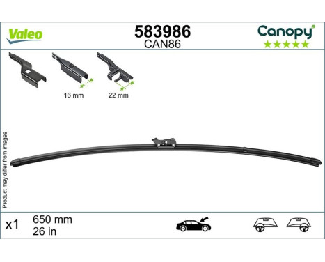 torkarblad 583986 Valeo, bild 8