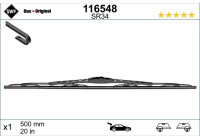 Torkarblad DAS ORIGINAL REAR 116548 SWF
