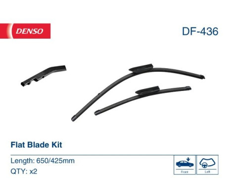 Torkarblad DF-436 Denso, bild 4