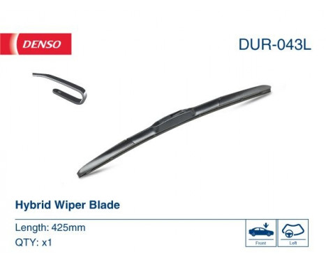 Torkarblad DUR-043L Denso, bild 2