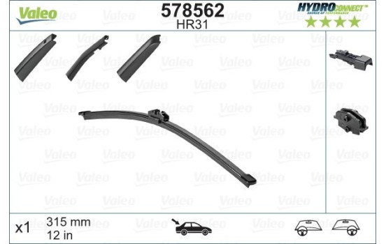 Torkarblad HYDROCONNECT 578562 Valeo, bild 2
